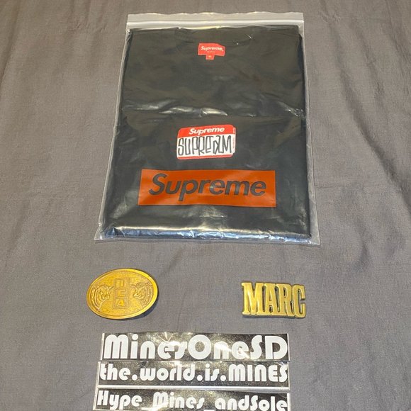 NWT Supreme Gonz Nametag S/S Tee - XL